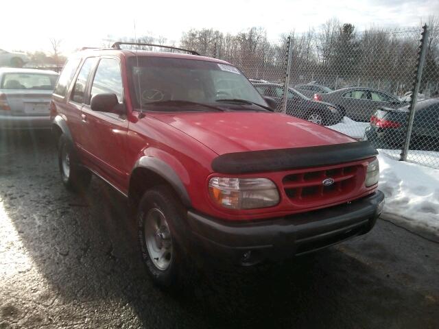 1FMYU24E0XUB04012 - 1999 FORD EXPLORER RED photo 1