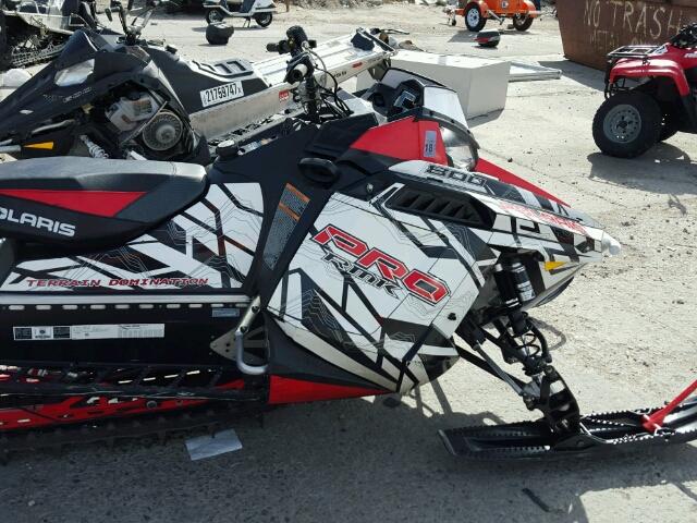 SN1PD6HSX7C722349 - 2015 POLA SNOWMOBILE RED photo 5