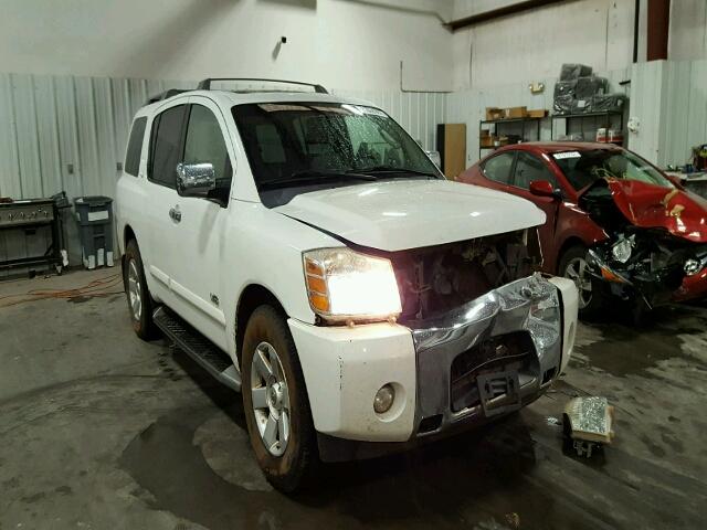 5N1AA08A95N729103 - 2005 NISSAN ARMADA SE WHITE photo 1