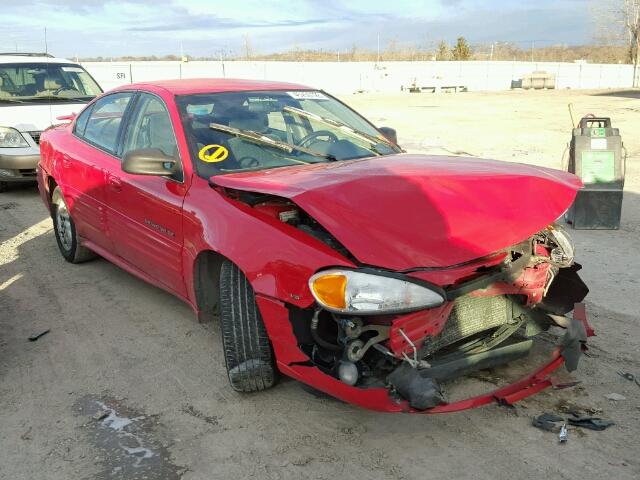 1G2NF52EX1M664010 - 2001 PONTIAC GRAND AM S Qırmızı foto 1