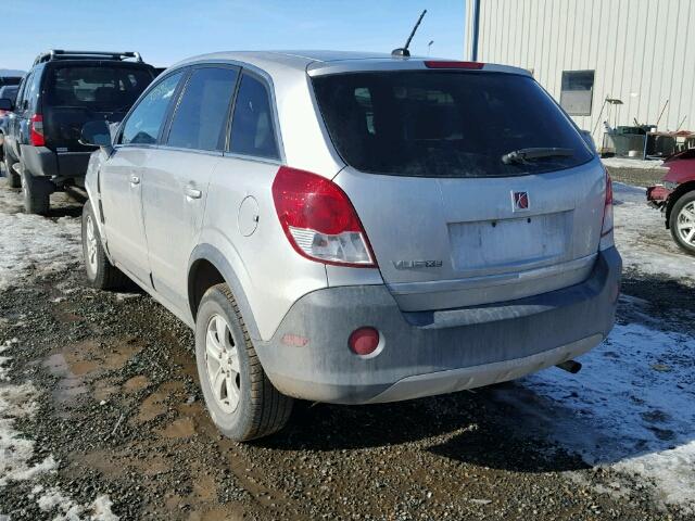 3GSCL33P38S540840 - 2008 SATURN VUE SILVER photo 3