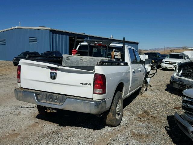 3C6TD5DTXCG151602 - 2012 DODGE RAM TRUCK WHITE photo 4