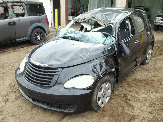 3A8FY48B78T234451 - 2008 CHRYSLER PT CRUISER BLACK photo 2