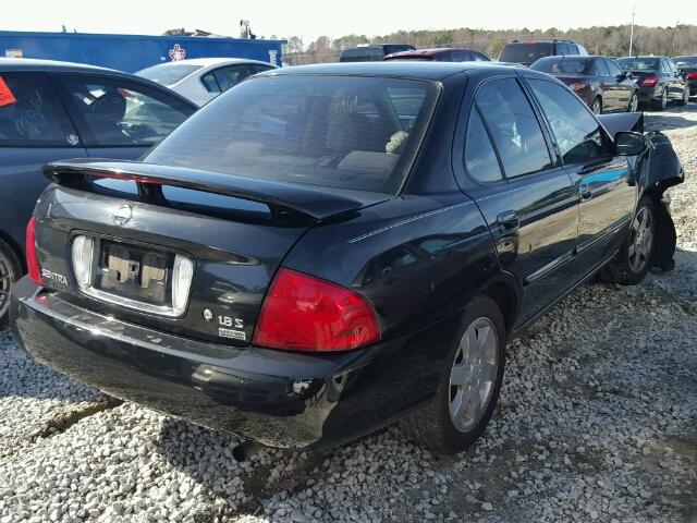 3N1CB51D46L599554 - 2006 NISSAN SENTRA 1.8 BLACK photo 4