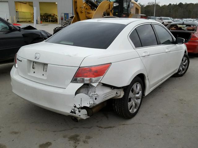 1HGCP2F82AA058240 - 2010 HONDA ACCORD EXL WHITE photo 4