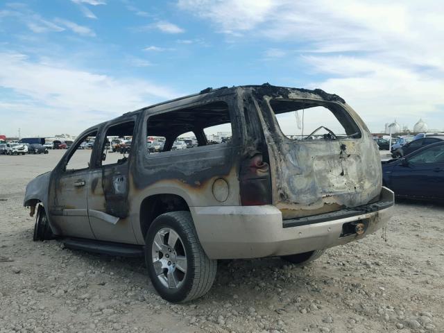 1GNFC16J08J250536 - 2008 CHEVROLET SUBURBAN C TAN photo 3