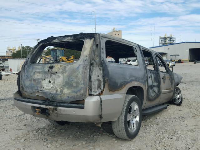 1GNFC16J08J250536 - 2008 CHEVROLET SUBURBAN C TAN photo 4