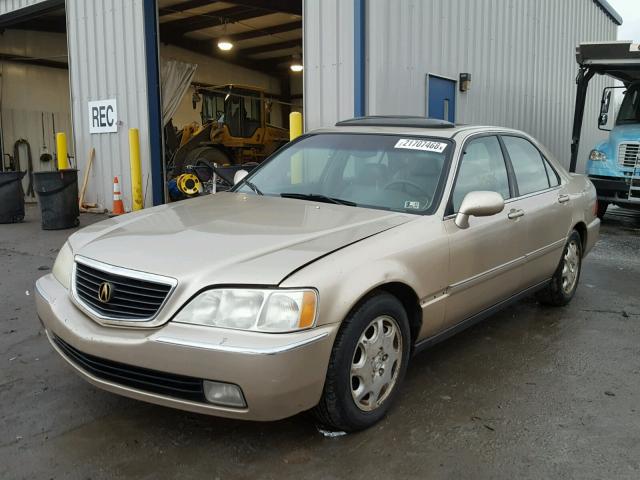 JH4KA96551C003049 - 2001 ACURA 3.5RL GOLD photo 2