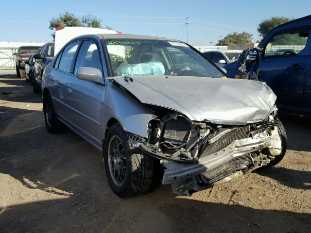 2HGES26732H516935 - 2002 HONDA CIVIC EX ვერცხლისფერი ფოტო 1