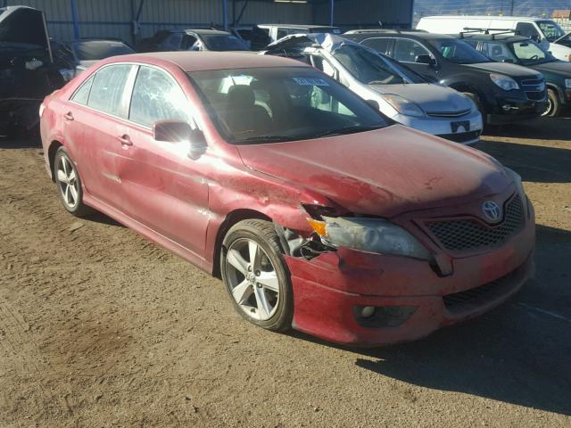 4T1BF3EK6AU037238 - 2010 TOYOTA CAMRY BASE RED photo 1