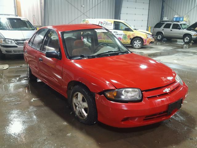 1G1JF52F547283552 - 2004 CHEVROLET CAVALIER L RED photo 1