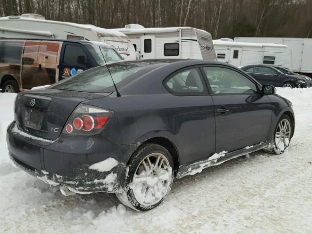 JTKDE167480226527 - 2008 TOYOTA SCION TC CHARCOAL photo 4