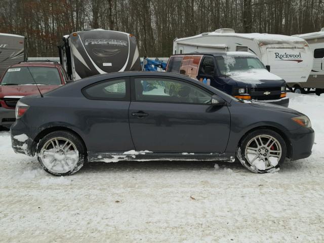 JTKDE167480226527 - 2008 TOYOTA SCION TC CHARCOAL photo 9