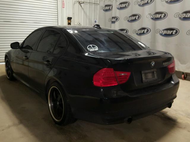 WBAPM5G58BNN00301 - 2011 BMW 335 I BLACK photo 3