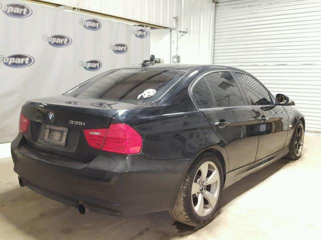 WBAPM5G58BNN00301 - 2011 BMW 335 I BLACK photo 4