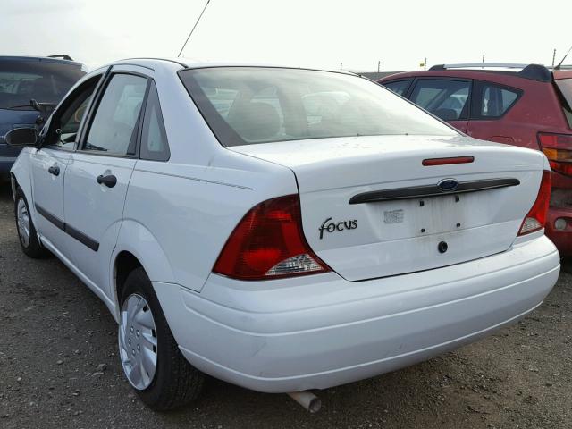 1FAFP33Z83W282073 - 2003 FORD FOCUS LX WHITE photo 3