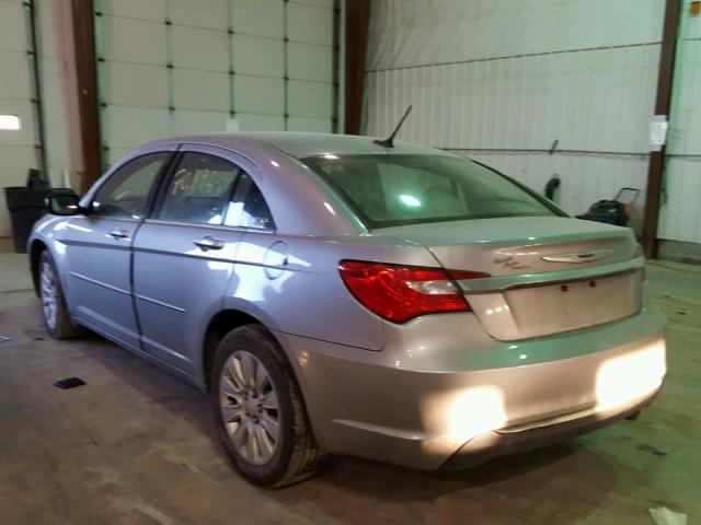 1C3CCBAB2DN636190 - 2013 CHRYSLER 200 LX SILVER photo 3