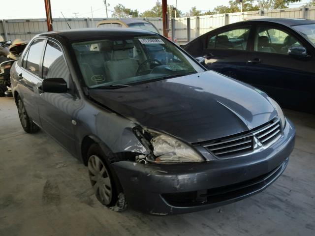 JA3AJ26E37U017408 - 2007 MITSUBISHI LANCER ES CHARCOAL photo 1