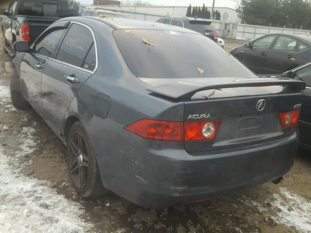 JH4CL96854C044732 - 2004 ACURA TSX CHARCOAL photo 3