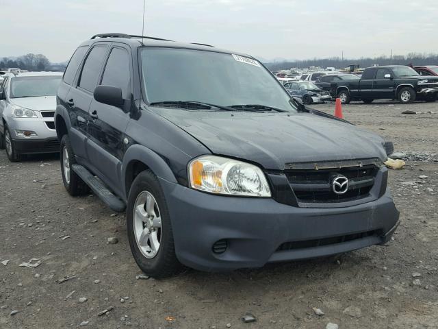 4F2YZ02Z46KM00046 - 2006 MAZDA TRIBUTE I BLACK photo 1