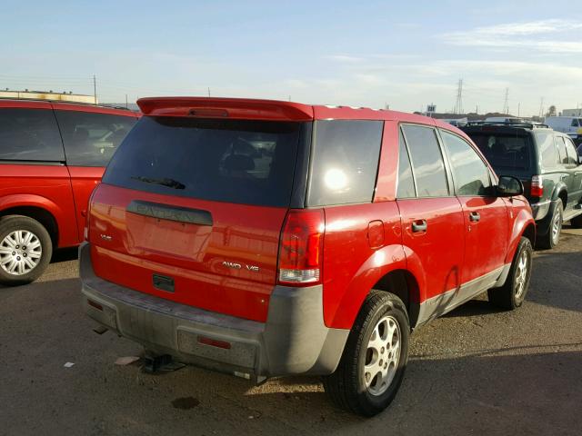 5GZCZ63B93S865687 - 2003 SATURN VUE RED photo 4