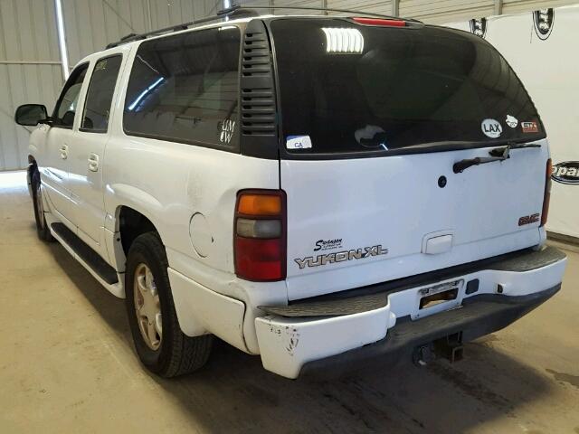 1GKFK66U12J192306 - 2002 GMC DENALI XL WHITE photo 3