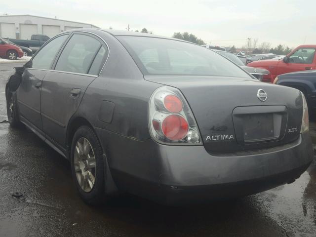 1N4AL11D65C268453 - 2005 NISSAN ALTIMA S GRAY photo 3