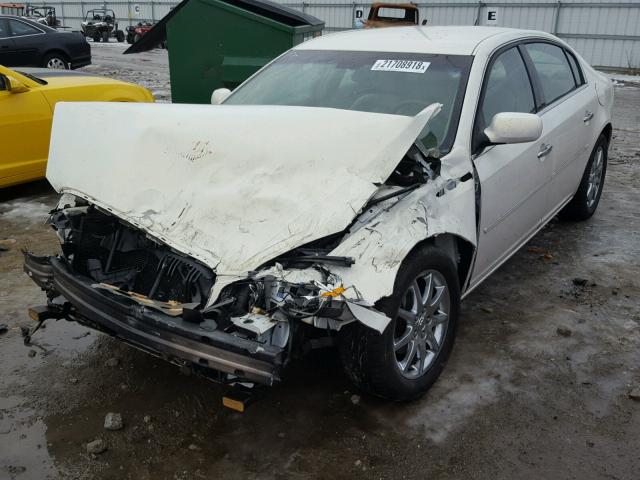 1G4HD57256U186188 - 2006 BUICK LUCERNE CX WHITE photo 2