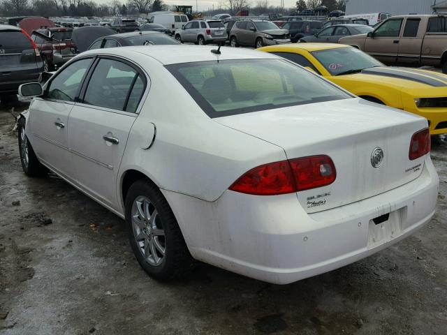 1G4HD57256U186188 - 2006 BUICK LUCERNE CX WHITE photo 3