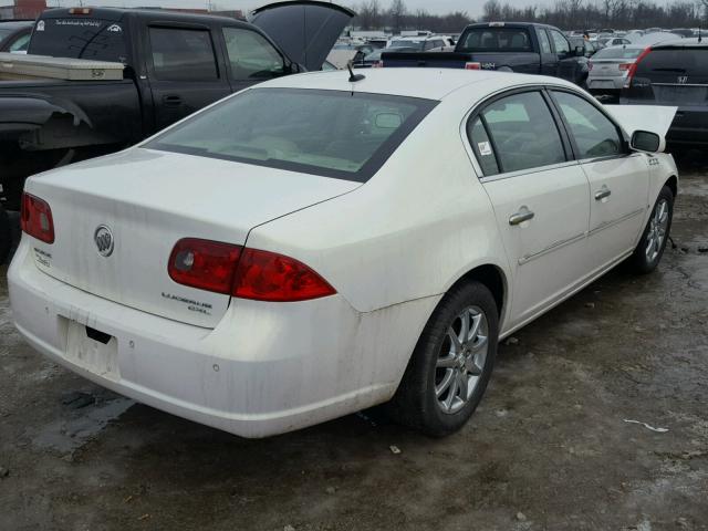 1G4HD57256U186188 - 2006 BUICK LUCERNE CX WHITE photo 4