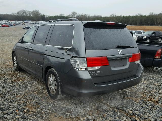 5FNRL38758B402014 - 2008 HONDA ODYSSEY EX GRAY photo 3