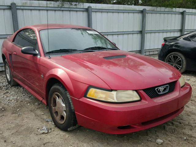 1FAFP4049YF255020 - 2000 FORD MUSTANG RED photo 1