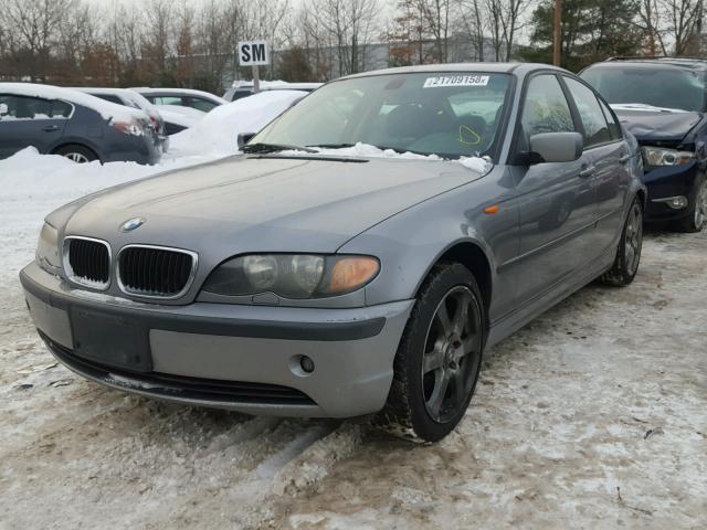 WBAET37404NJ42135 - 2004 BMW 325 I GRAY photo 2