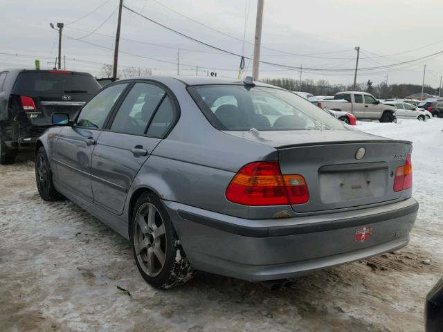 WBAET37404NJ42135 - 2004 BMW 325 I GRAY photo 3