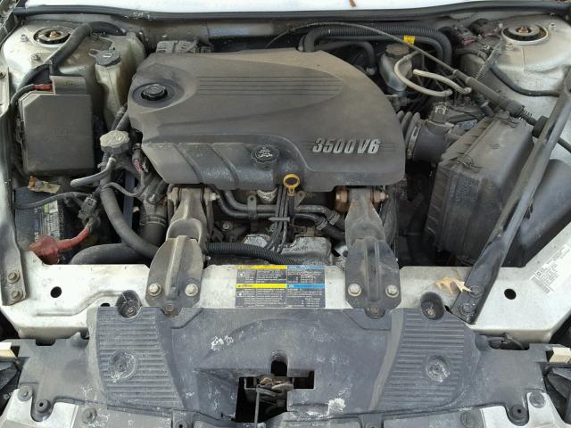 2G1WT57K891143858 - 2009 CHEVROLET IMPALA 1LT SILVER photo 7