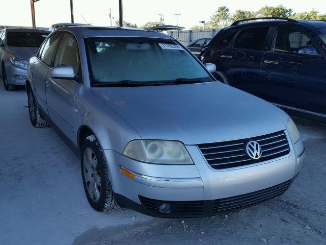 WVWRH63B91E123834 - 2001 VOLKSWAGEN PASSAT GLX SILVER photo 1