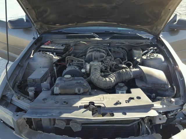 1ZVFT84NX55182416 - 2005 FORD MUSTANG GRAY photo 7