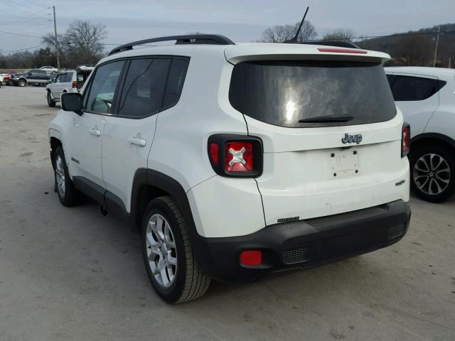 ZACCJABT9FPB45046 - 2015 JEEP RENEGADE L WHITE photo 3