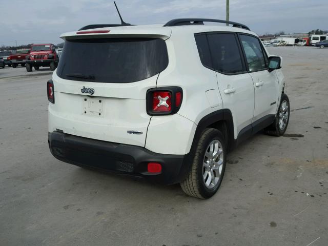 ZACCJABT9FPB45046 - 2015 JEEP RENEGADE L WHITE photo 4