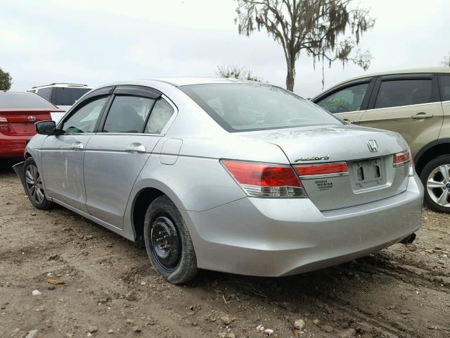 1HGCP2F83CA213834 - 2012 HONDA ACCORD EXL SILVER photo 3