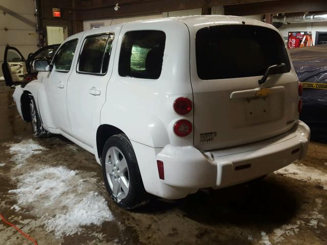 3GNBABFW4BS664768 - 2011 CHEVROLET HHR LT WHITE photo 3