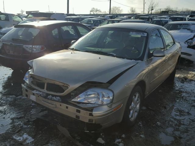 1MEFM55S21G621625 - 2001 MERCURY SABLE LS P TAN photo 2