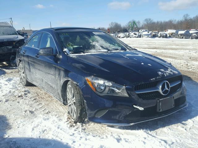 WDDSJ4GBXHN409275 - 2017 MERCEDES-BENZ CLA 250 4M BLUE photo 1