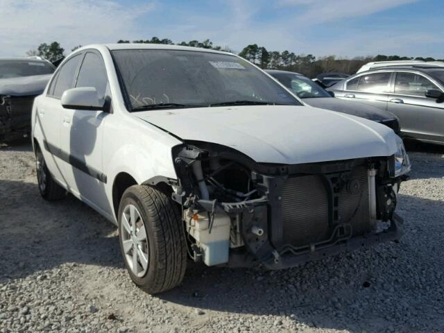 KNADE223996550066 - 2009 KIA RIO BASE WHITE photo 1