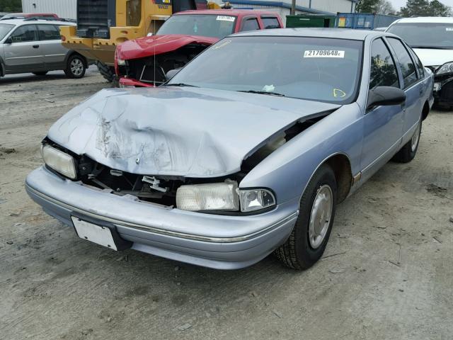 1G1BL52W0SR176634 - 1995 CHEVROLET CAPRICE CL 蓝色 照片 2