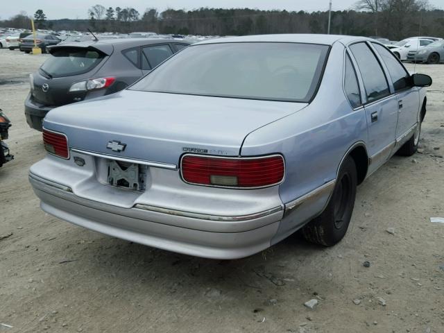 1G1BL52W0SR176634 - 1995 CHEVROLET CAPRICE CL 蓝色 照片 4