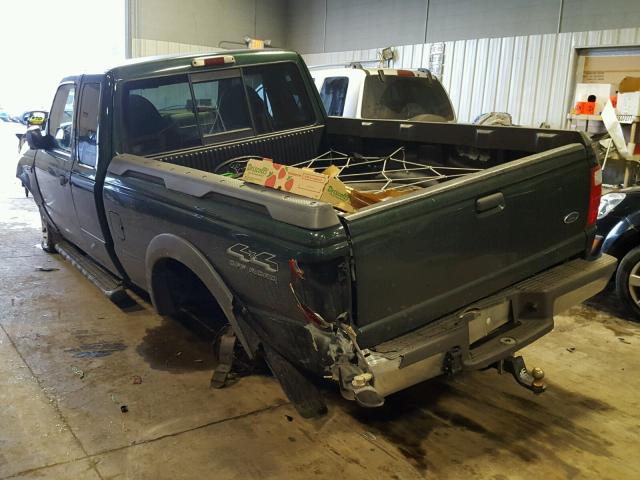 1FTZR45E12PA45712 - 2002 FORD RANGER SUP GREEN photo 3