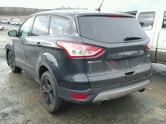 1FMCU9G97EUA63778 - 2014 FORD ESCAPE SE BLACK photo 3