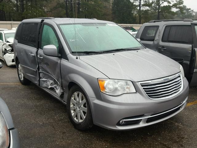 2C4RC1BGXER383800 - 2014 CHRYSLER TOWN & COU SILVER photo 1