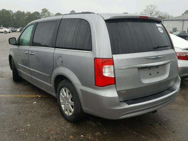 2C4RC1BGXER383800 - 2014 CHRYSLER TOWN & COU SILVER photo 3